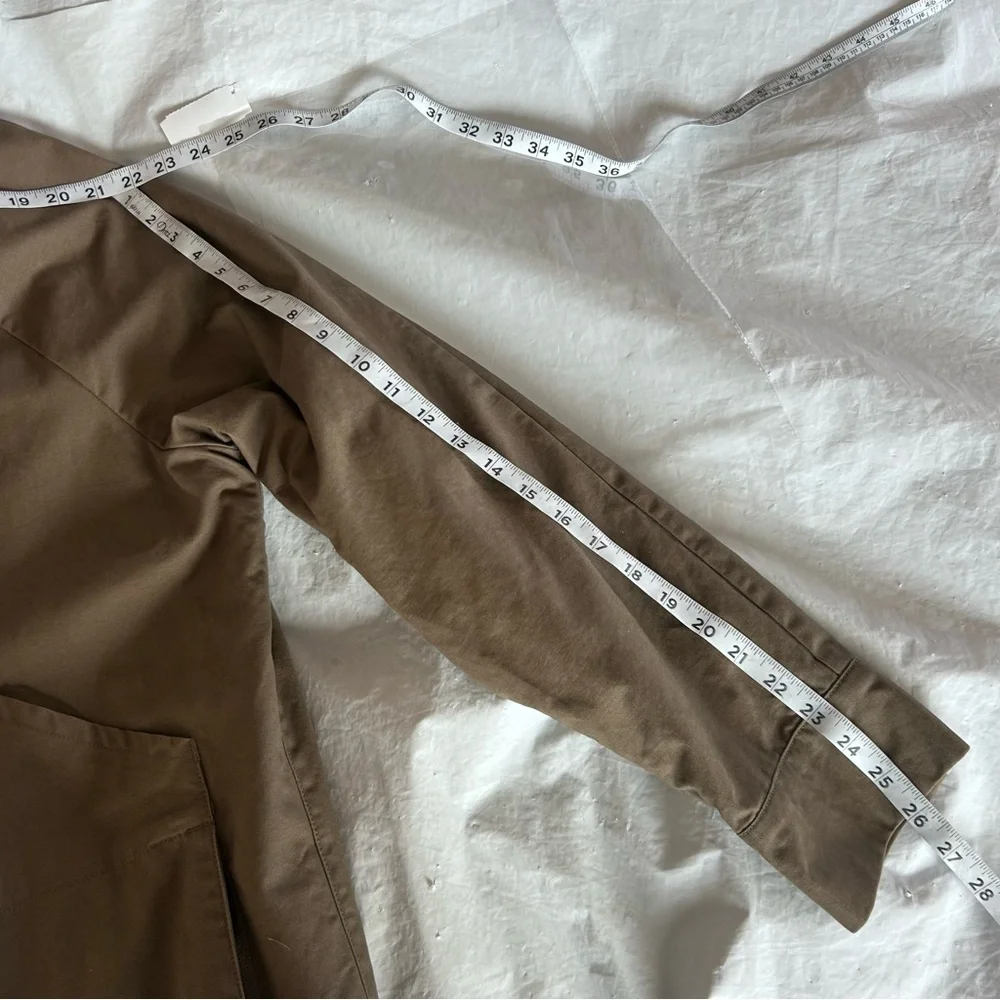 Prana Upper Dash Shirt Jacket Mens L Slate Green Flannel Lined Chore Coat NWOT - Picture 16 of 16